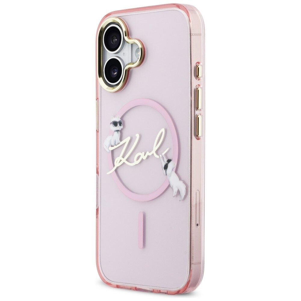 iPhone 17 Karl Lagerfeld IML Choupettes Karl Script Logo MagSafe dėklas – rožinis 1 iPhone 17 Karl Lagerfeld IML Choupettes Karl Script Logo MagSafe dėklas – rožinis 1