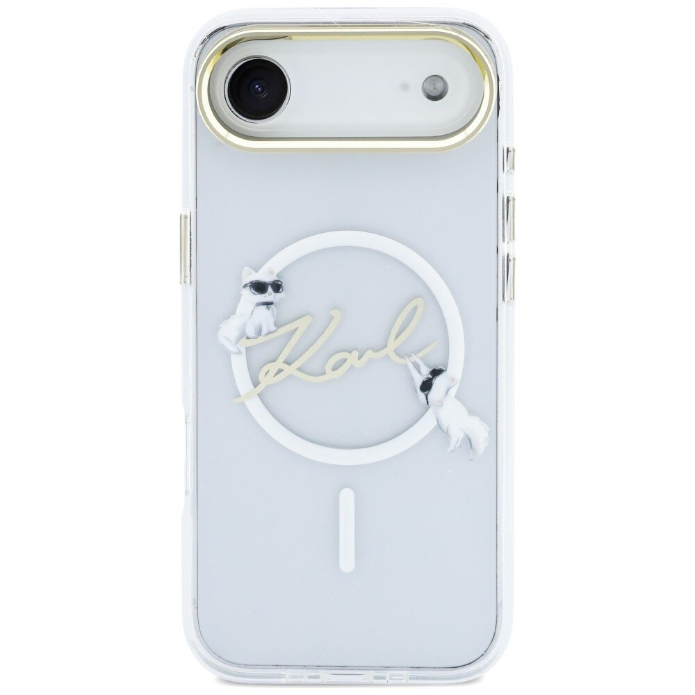 iPhone Air Karl Lagerfeld IML Choupettes Karl Script Logo MagSafe dėklas – skaidrus 2 iPhone Air Karl Lagerfeld IML Choupettes Karl Script Logo MagSafe dėklas – skaidrus 2