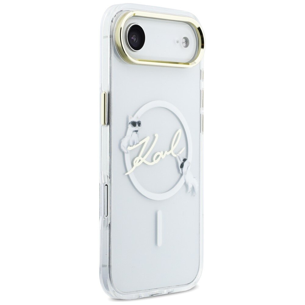 iPhone Air Karl Lagerfeld IML Choupettes Karl Script Logo MagSafe dėklas – skaidrus 3 iPhone Air Karl Lagerfeld IML Choupettes Karl Script Logo MagSafe dėklas – skaidrus 3