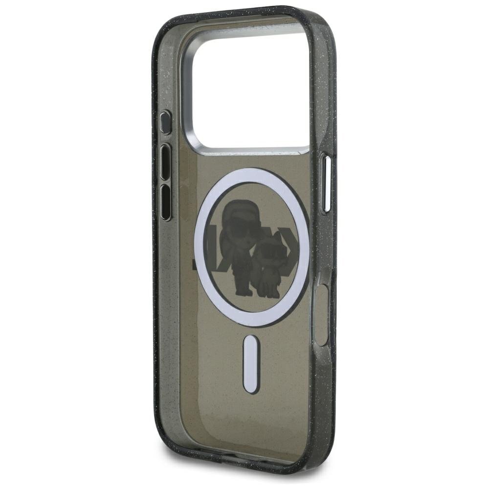iPhone 17 Pro Karl Lagerfeld IML Glitter Karl & Choupette Sketch Logo MagSafe dėklas – juodas 6 iPhone 17 Pro Karl Lagerfeld IML Glitter Karl & Choupette Sketch Logo MagSafe dėklas – juodas 6