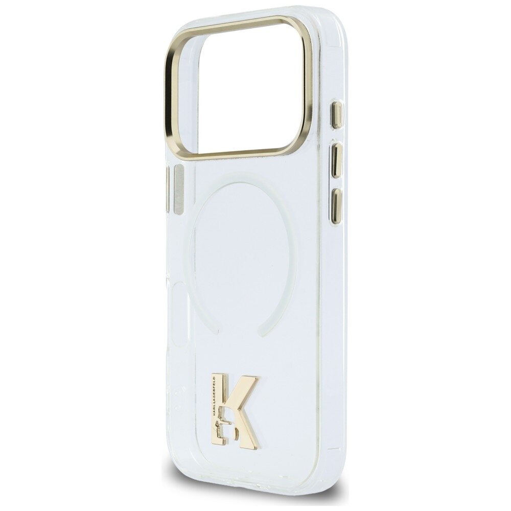 iPhone 17 Pro Karl Lagerfeld IML K Head Logo MagSafe dėklas – skaidrus 5 iPhone 17 Pro Karl Lagerfeld IML K Head Logo MagSafe dėklas – skaidrus 5