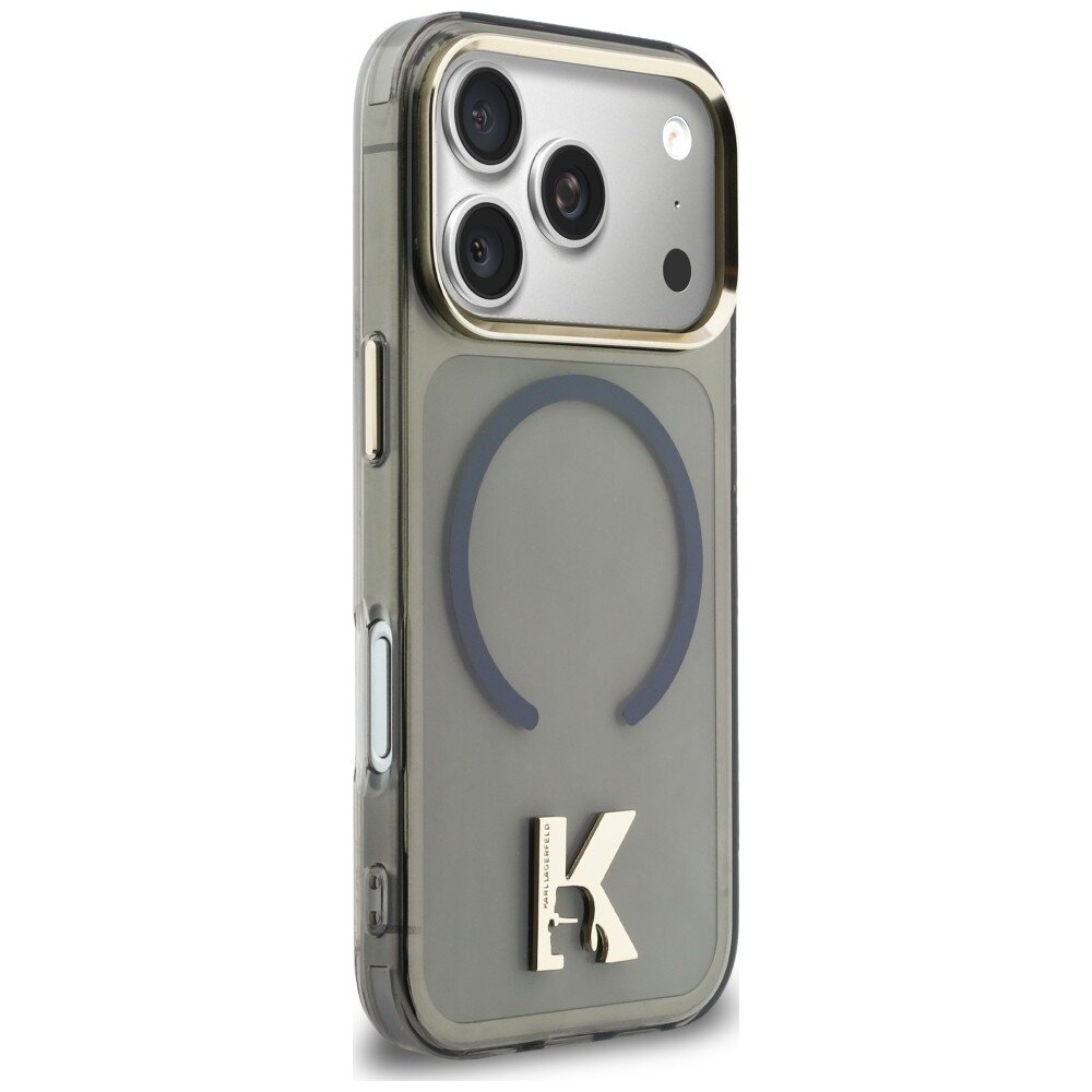 iPhone 17 Pro Max Karl Lagerfeld IML K Head Logo MagSafe dėklas – juodas 3 iPhone 17 Pro Max Karl Lagerfeld IML K Head Logo MagSafe dėklas – juodas 3