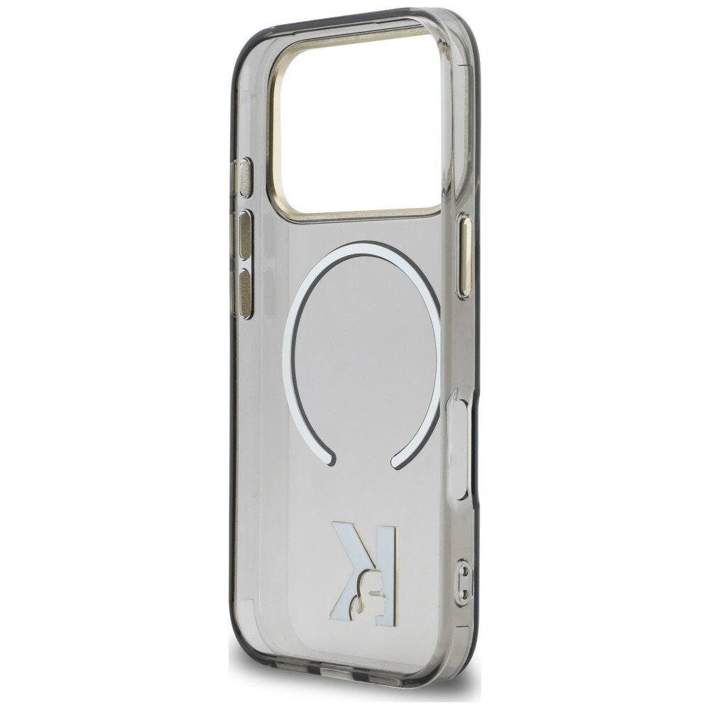 iPhone 17 Pro Max Karl Lagerfeld IML K Head Logo MagSafe dėklas – juodas 6 iPhone 17 Pro Max Karl Lagerfeld IML K Head Logo MagSafe dėklas – juodas 6