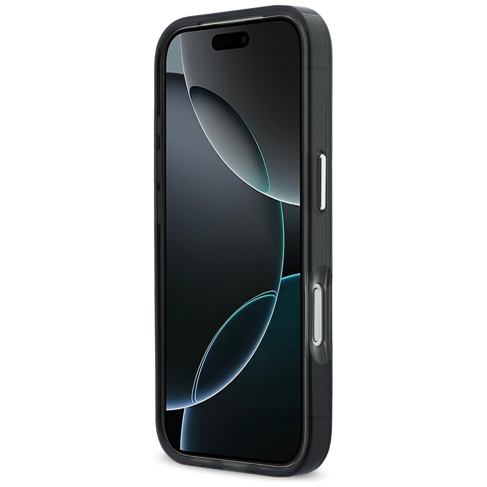 iPhone 17 Pro Max Karl Lagerfeld IML Karl & Choupette Peekaboo Logo MagSafe dėklas – juodas 4 iPhone 17 Pro Max Karl Lagerfeld IML Karl & Choupette Peekaboo Logo MagSafe dėklas – juodas 4