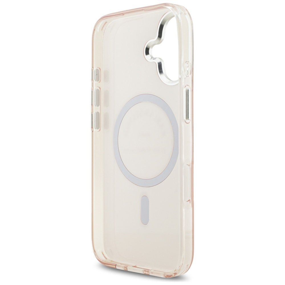 iPhone 17 Karl Lagerfeld IML Karl RSG Logo MagSafe dėklas – rožinis 6
