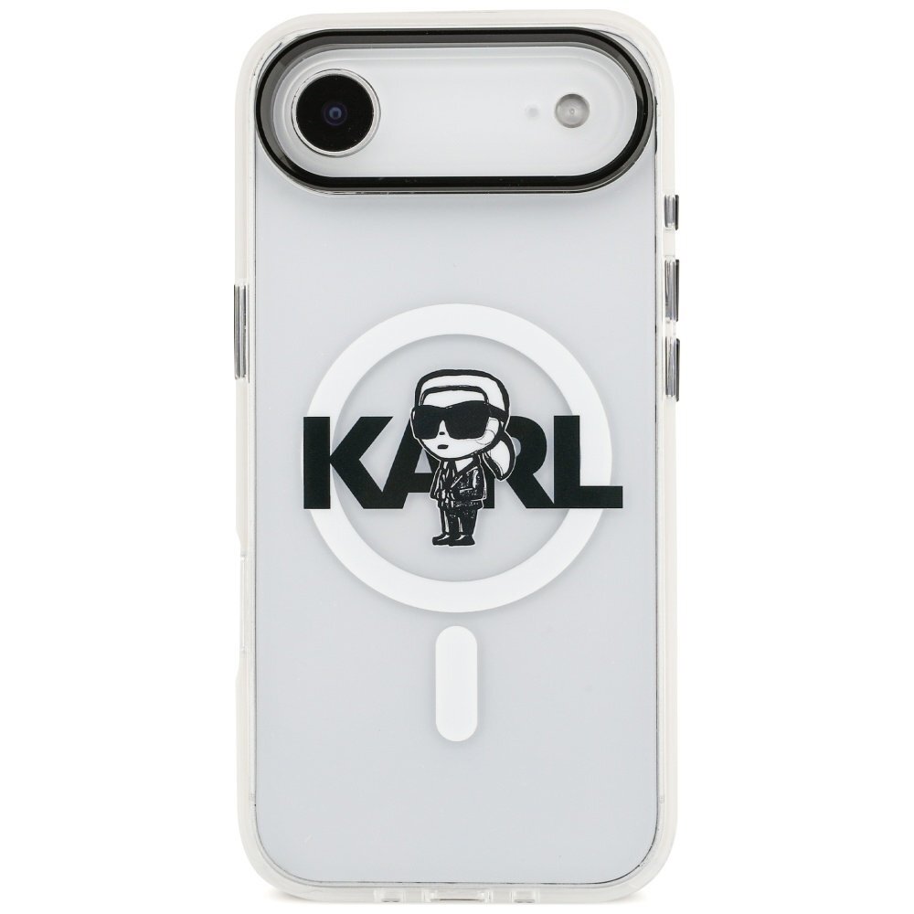 iPhone Air Karl Lagerfeld IML Karl Sketch Logo MagSafe dėklas – skaidrus 2