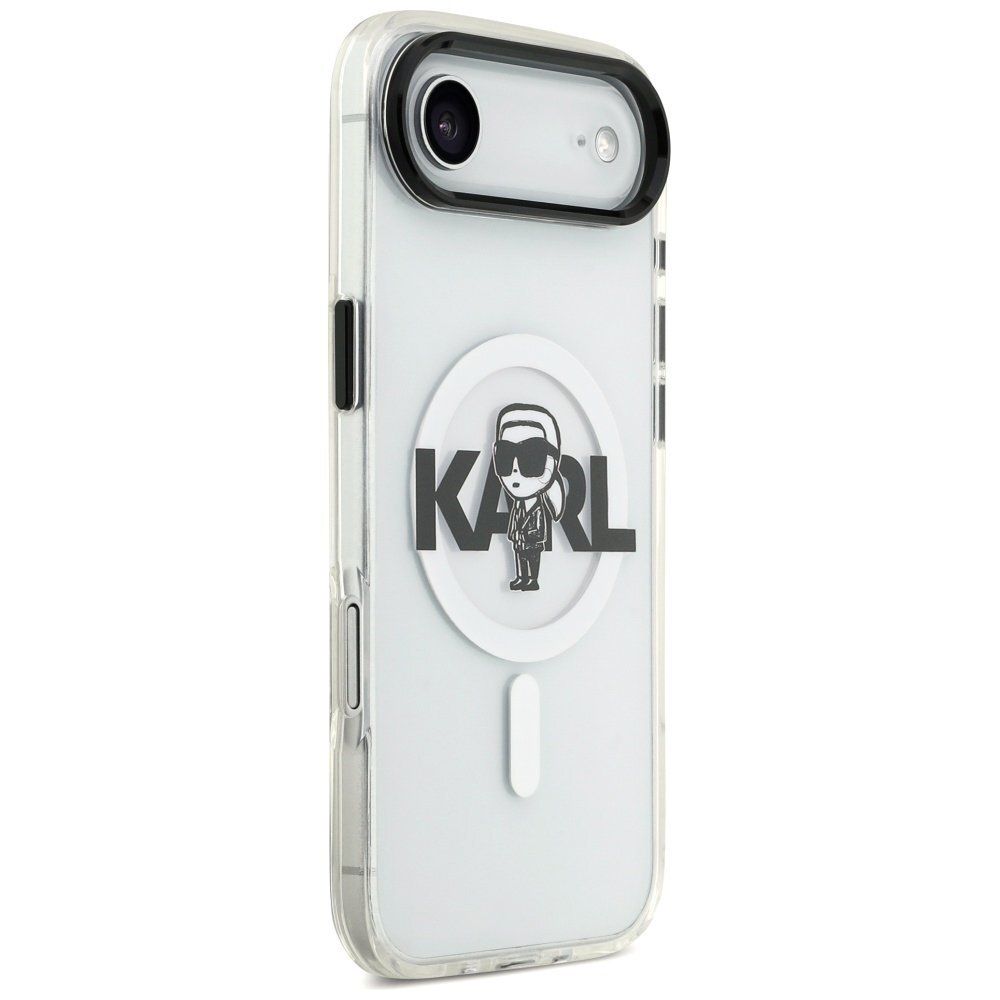 iPhone Air Karl Lagerfeld IML Karl Sketch Logo MagSafe dėklas – skaidrus 3