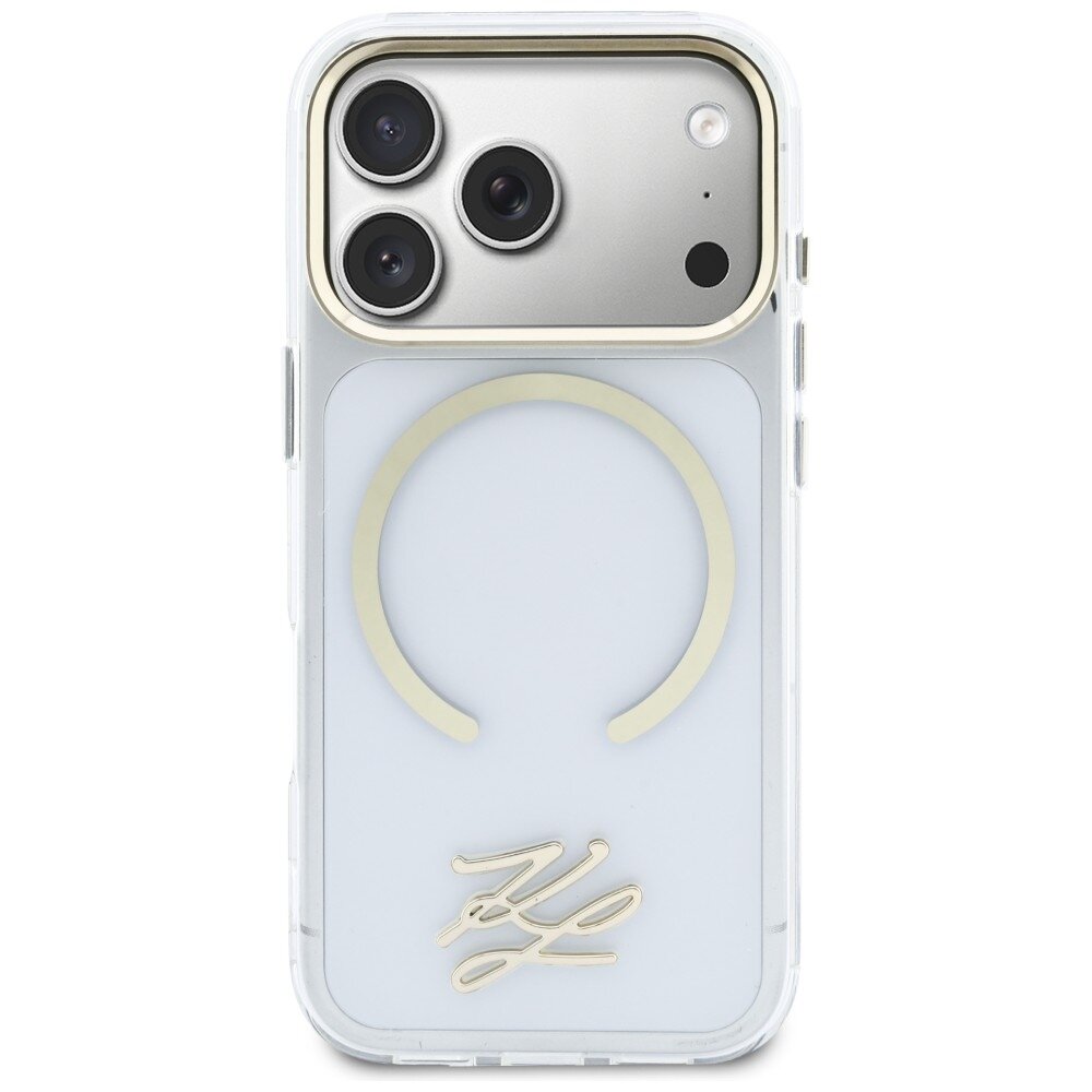 iPhone 17 Pro Karl Lagerfeld IML KL Script Logo MagSafe dėklas – skaidrus 2 iPhone 17 Pro Karl Lagerfeld IML KL Script Logo MagSafe dėklas – skaidrus 2