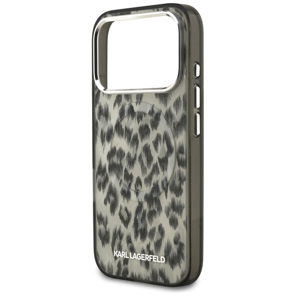 iPhone 17 Pro Karl Lagerfeld IML Leopard Pattern MagSafe dėklas – rudas 5 iPhone 17 Pro Karl Lagerfeld IML Leopard Pattern MagSafe dėklas – rudas 5