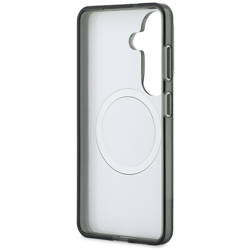 Samsung Galaxy S26 Karl Lagerfeld IML Peekaboo Karl & Choupette MagSafe dėklas – juodas 6