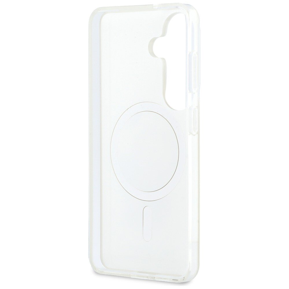 Samsung Galaxy S26 Plus Karl Lagerfeld IML Peekaboo Karl & Choupette MagSafe dėklas – skaidrus 5