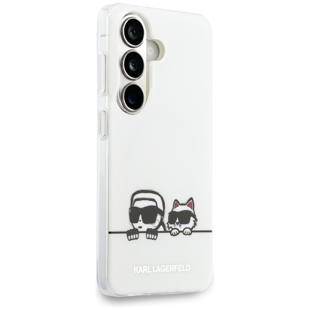 Samsung Galaxy S26 Karl Lagerfeld IML Peekaboo Karl & Choupette MagSafe dėklas – skaidrus 2 Samsung Galaxy S26 Karl Lagerfeld IML Peekaboo Karl & Choupette MagSafe dėklas – skaidrus 2