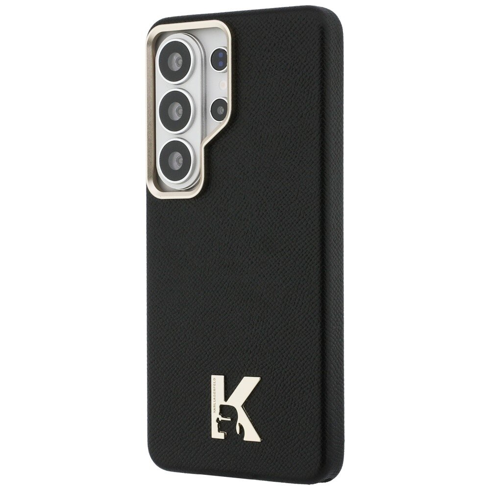 Samsung Galaxy S26 Ultra Karl Lagerfeld K Metal Logo MagSafe dėklas – juodas 1 Samsung Galaxy S26 Ultra Karl Lagerfeld K Metal Logo MagSafe dėklas – juodas 1