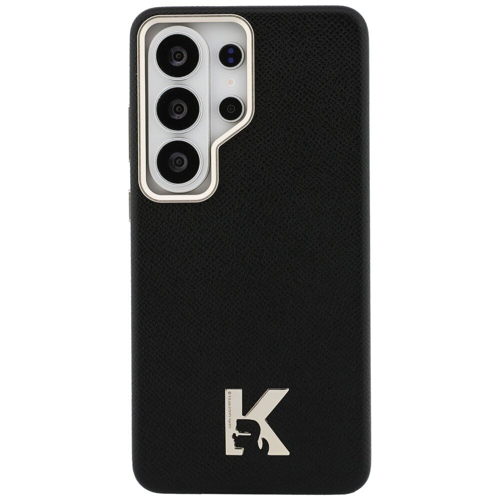 Samsung Galaxy S26 Ultra Karl Lagerfeld K Metal Logo MagSafe dėklas – juodas 2