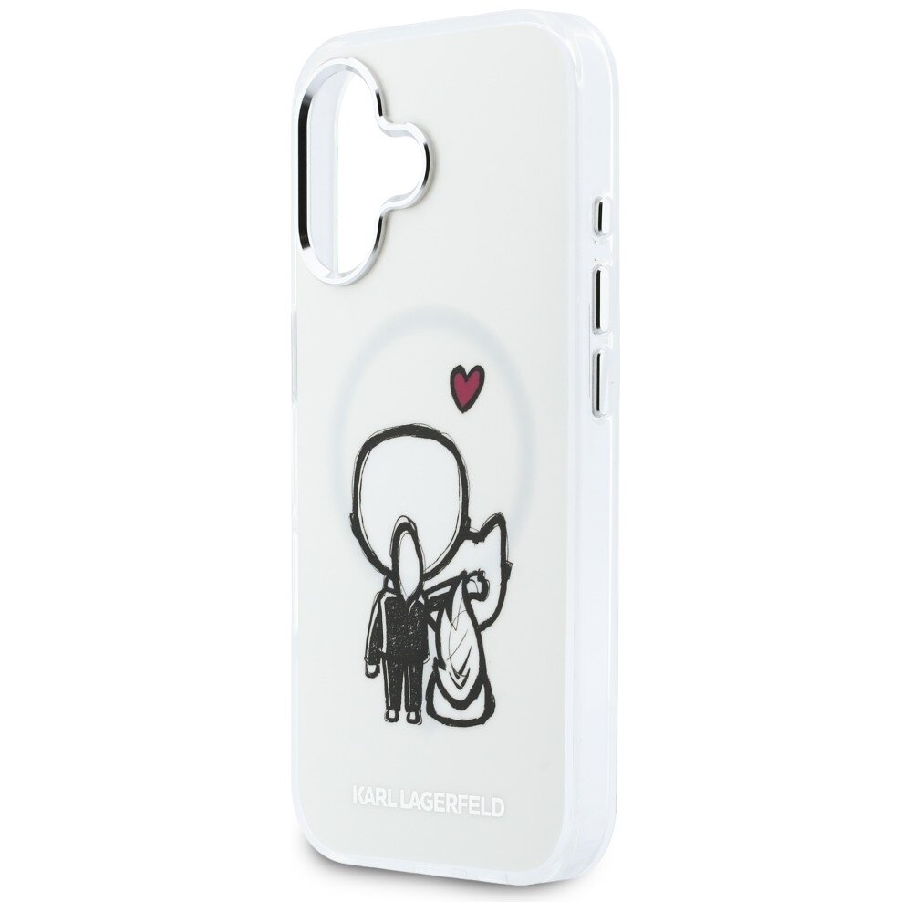 iPhone 17 Karl Lagerfeld Karl & Choupette Back MagSafe dėklas – skaidrus 5 iPhone 17 Karl Lagerfeld Karl & Choupette Back MagSafe dėklas – skaidrus 5