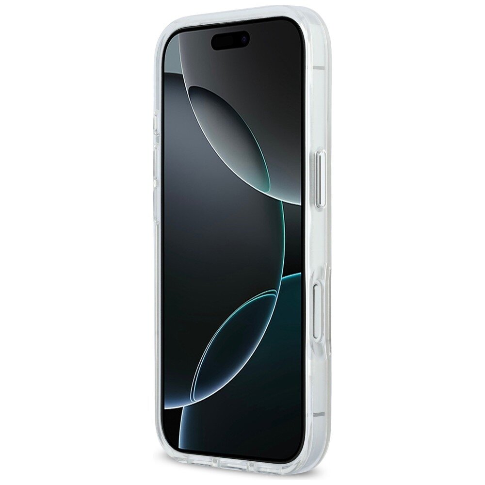 iPhone 17 Pro Max Karl Lagerfeld Karl & Choupette Back MagSafe dėklas – skaidrus 4