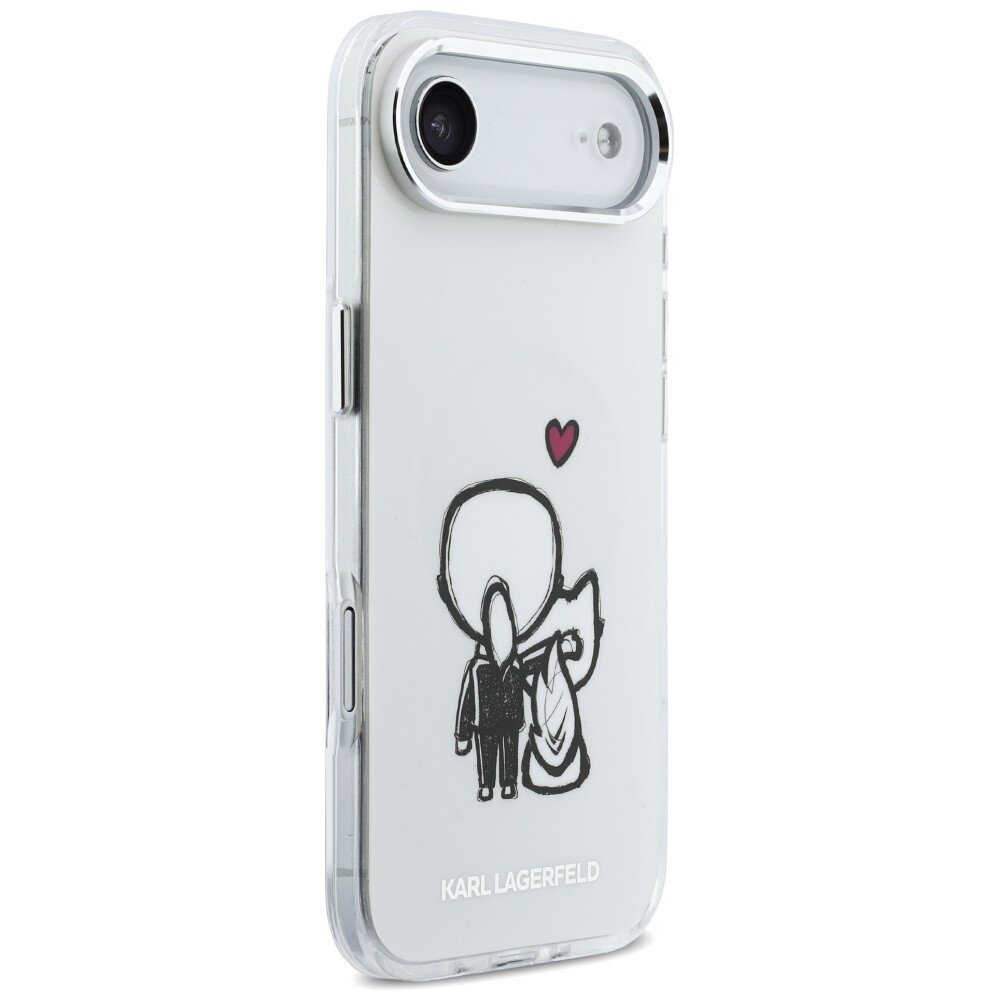 iPhone Air Karl Lagerfeld Karl & Choupette Back MagSafe dėklas – skaidrus 3 iPhone Air Karl Lagerfeld Karl & Choupette Back MagSafe dėklas – skaidrus 3
