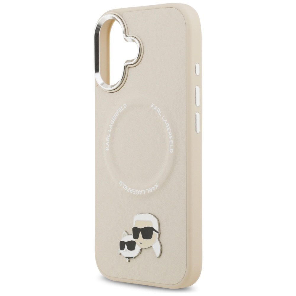 iPhone 17 Karl Lagerfeld Karl & Choupette Pins MagSafe dėklas – smėlinis 5 iPhone 17 Karl Lagerfeld Karl & Choupette Pins MagSafe dėklas – smėlinis 5
