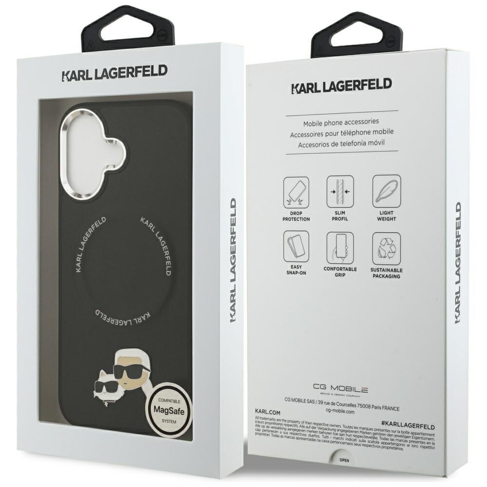 iPhone 17 Karl Lagerfeld Karl & Choupette Pins MagSafe dėklas – juodas 7 iPhone 17 Karl Lagerfeld Karl & Choupette Pins MagSafe dėklas – juodas 7