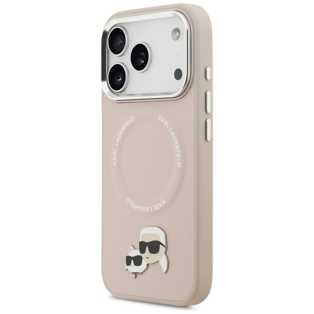 iPhone 17 Pro Karl Lagerfeld Karl & Choupette Pins MagSafe dėklas – rožinis 1 iPhone 17 Pro Karl Lagerfeld Karl & Choupette Pins MagSafe dėklas – rožinis 1