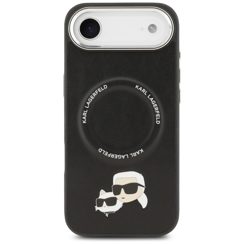 iPhone Air Karl Lagerfeld Karl & Choupette Pins MagSafe dėklas – juodas 2 iPhone Air Karl Lagerfeld Karl & Choupette Pins MagSafe dėklas – juodas 2