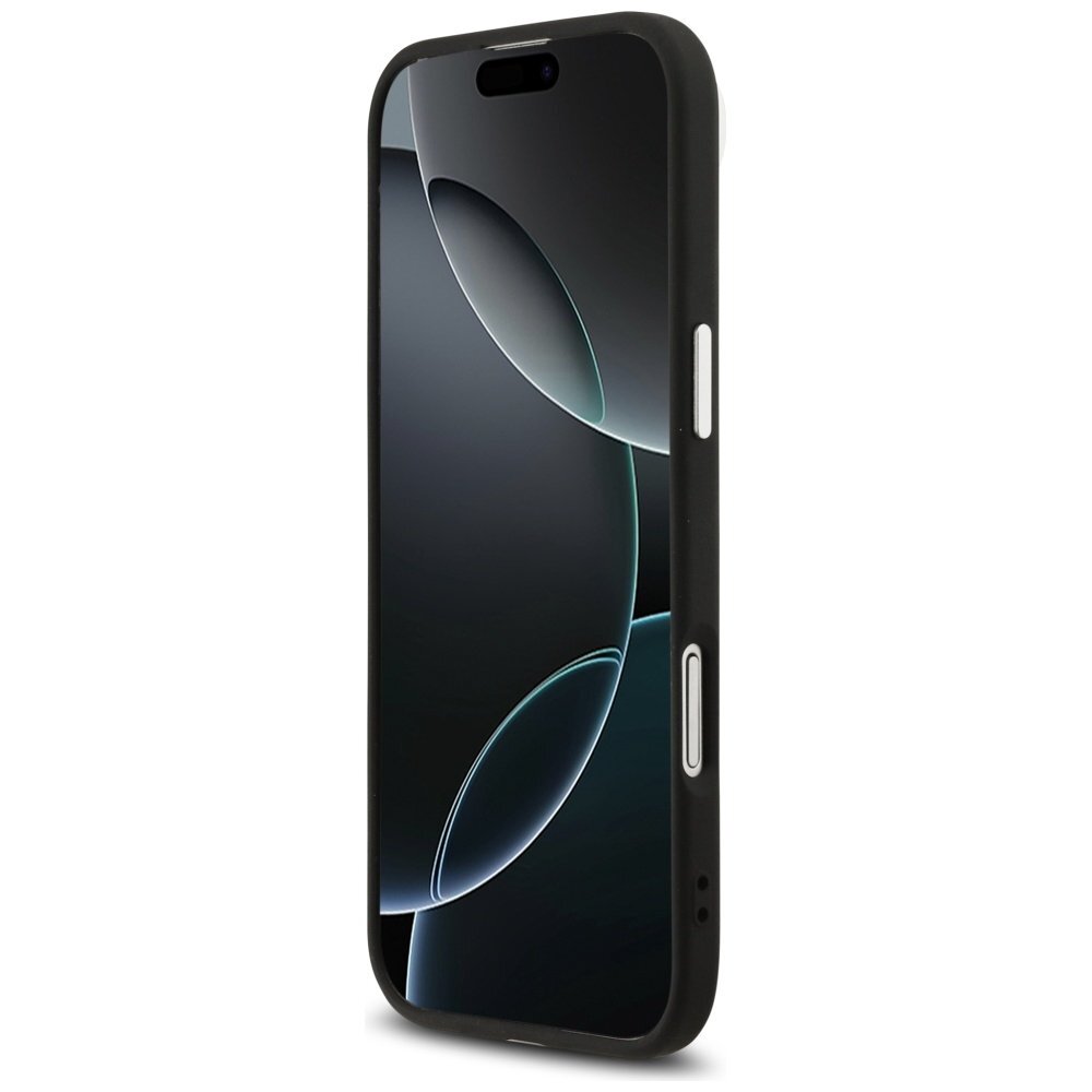 iPhone Air Karl Lagerfeld Karl & Choupette Pins MagSafe dėklas – juodas 4