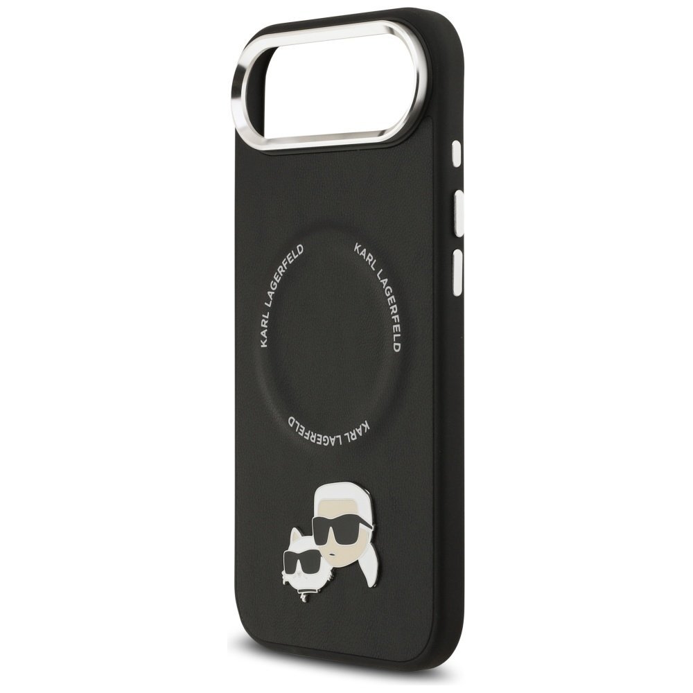 iPhone Air Karl Lagerfeld Karl & Choupette Pins MagSafe dėklas – juodas 5 iPhone Air Karl Lagerfeld Karl & Choupette Pins MagSafe dėklas – juodas 5