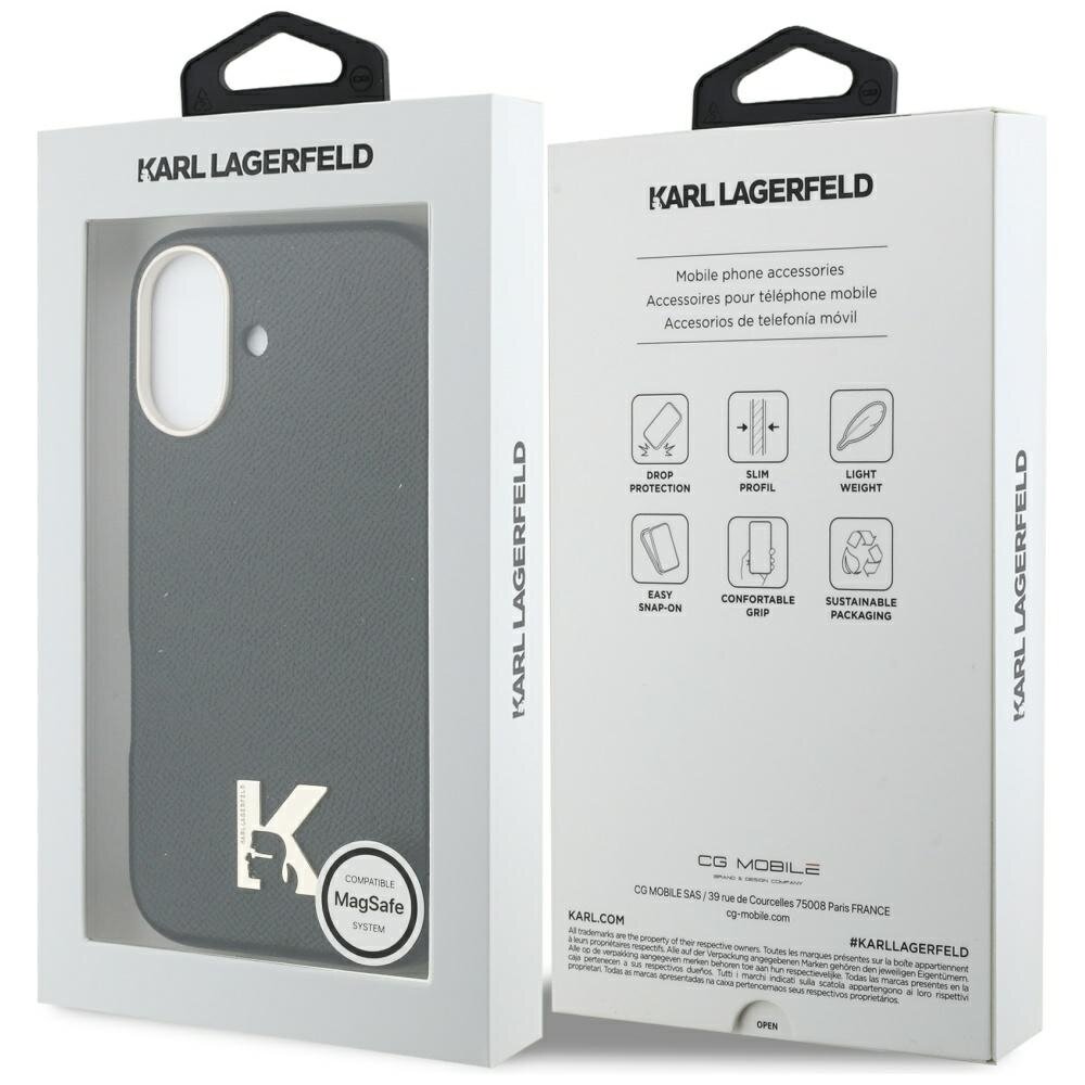 iPhone 17 Karl Lagerfeld Karl Head Logo MagSafe dėklas – juodas 7 iPhone 17 Karl Lagerfeld Karl Head Logo MagSafe dėklas – juodas 7
