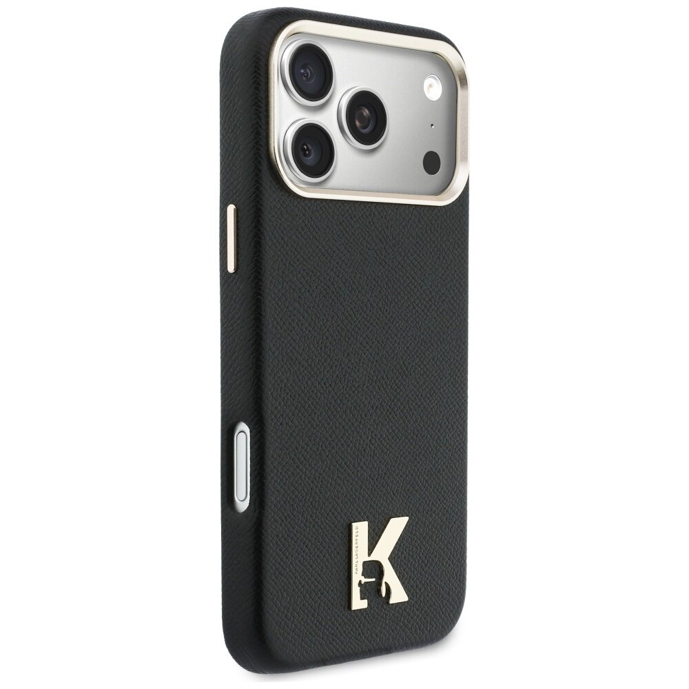 iPhone 17 Pro Max Karl Lagerfeld Karl Head Logo MagSafe dėklas – juodas 3 iPhone 17 Pro Max Karl Lagerfeld Karl Head Logo MagSafe dėklas – juodas 3