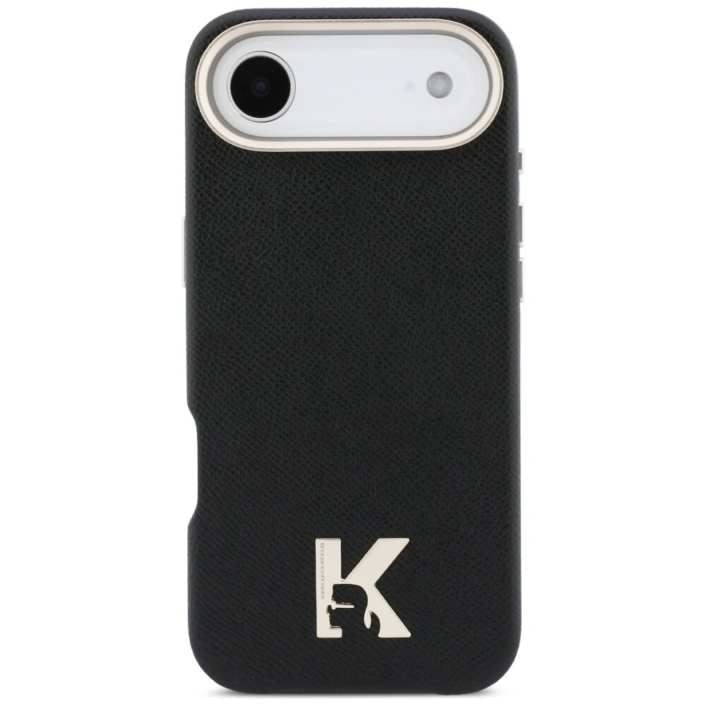 iPhone Air Karl Lagerfeld Karl Head Logo MagSafe dėklas – juodas 2
