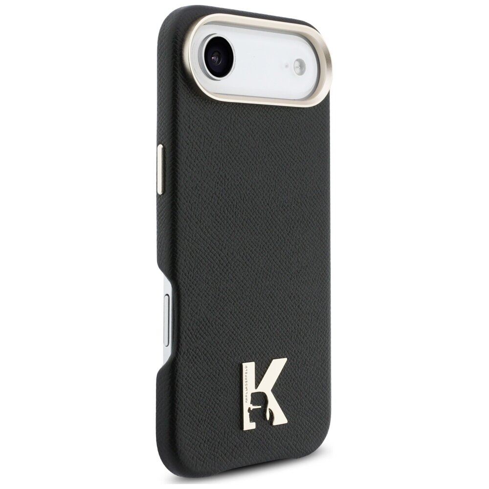 iPhone Air Karl Lagerfeld Karl Head Logo MagSafe dėklas – juodas 3