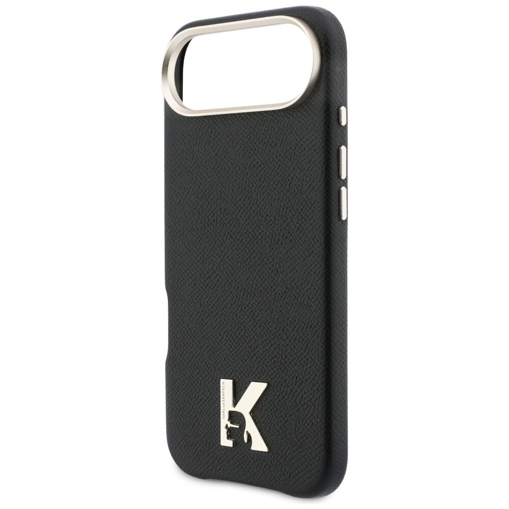 iPhone Air Karl Lagerfeld Karl Head Logo MagSafe dėklas – juodas 5