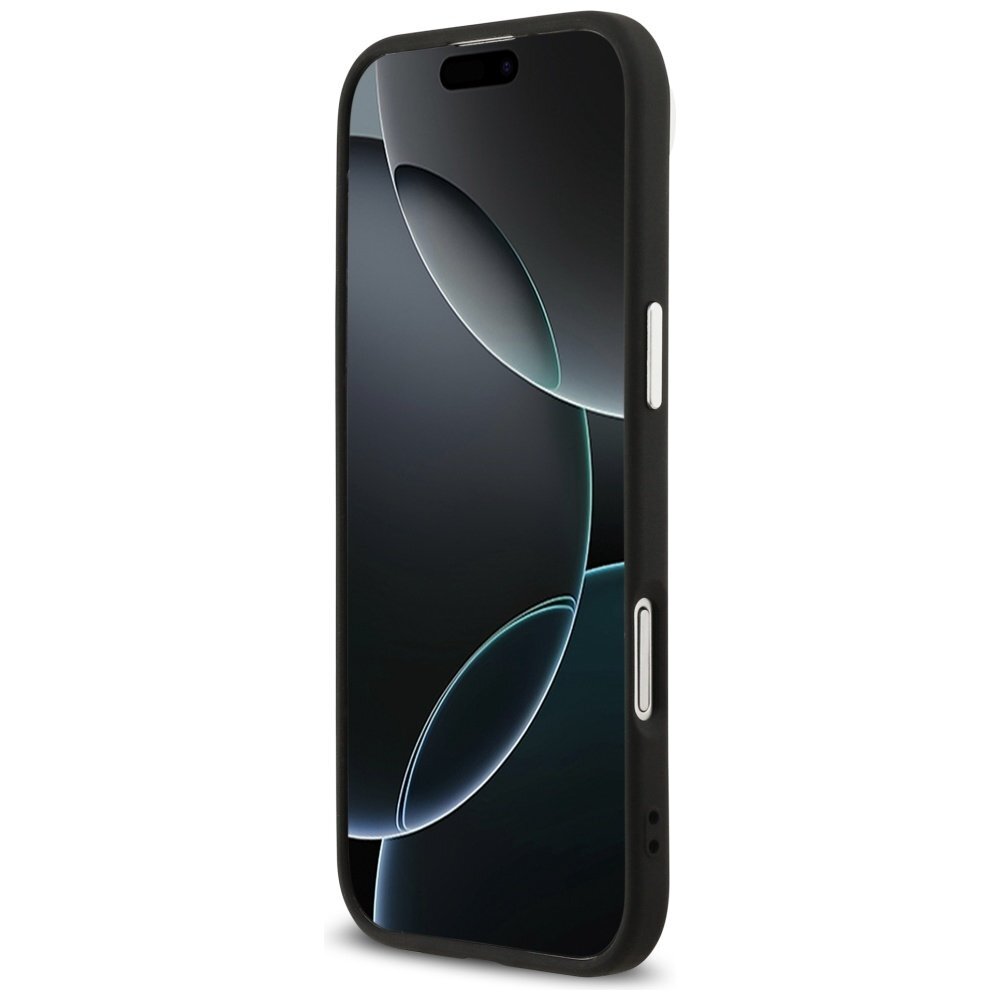 iPhone Air Karl Lagerfeld Karl Pin MagSafe dėklas – juodas 4