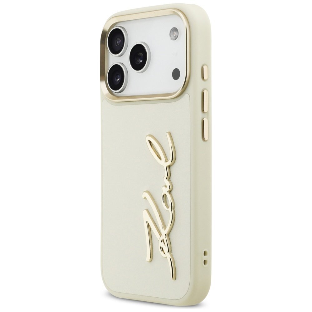 iPhone 17 Pro Karl Lagerfeld Karl Script Logo dėklas – smėlinis 1 iPhone 17 Pro Karl Lagerfeld Karl Script Logo dėklas – smėlinis 1