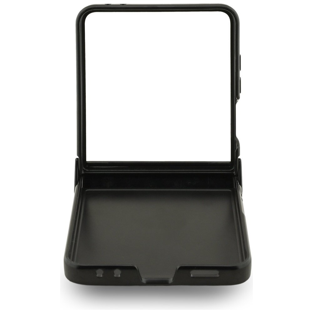 Samsung Galaxy Z Flip7 Karl Lagerfeld Karl & Choupette Pins MagSafe dėklas – juodas 6