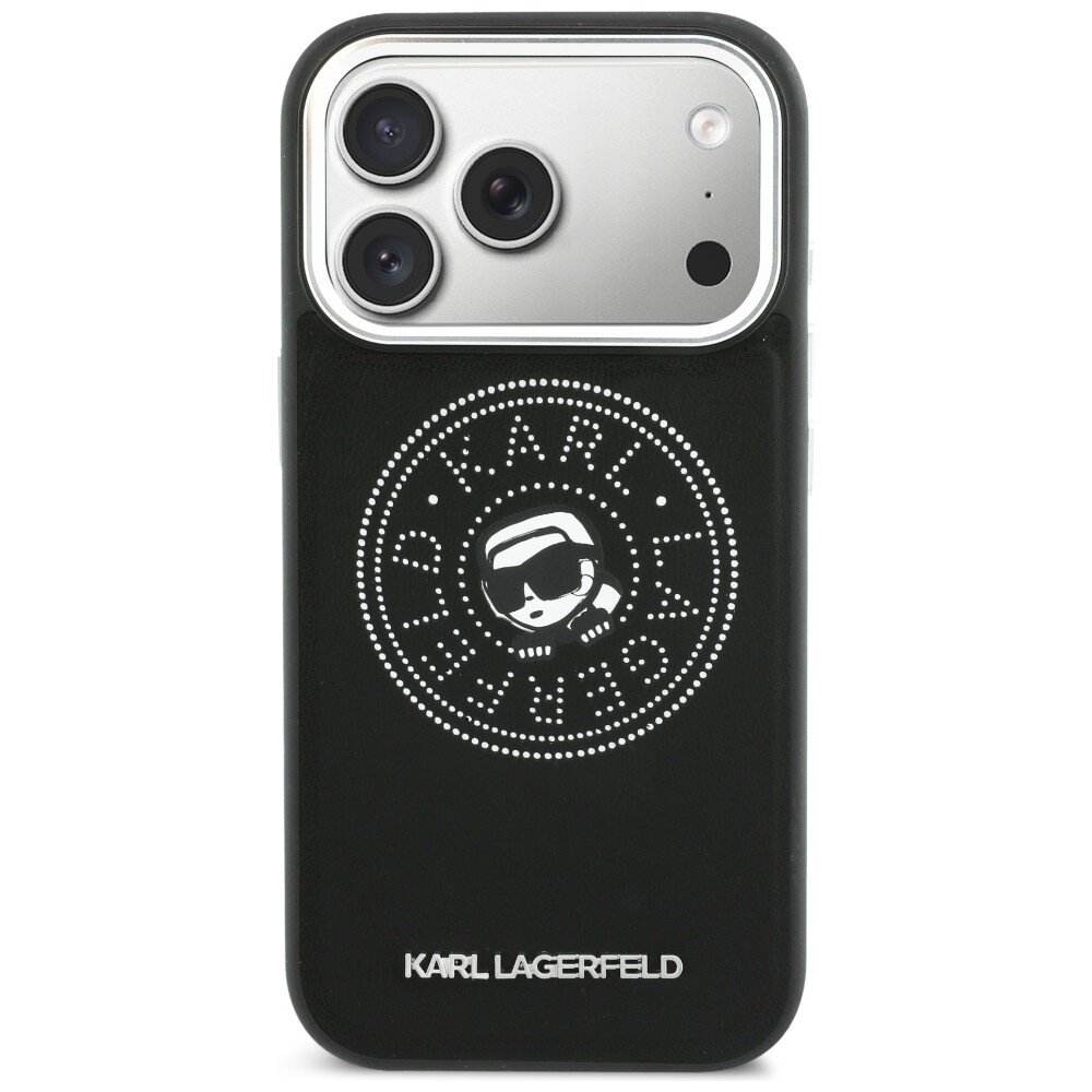 iPhone 17 Pro Karl Lagerfeld Point & Karl Sketch MagSafe dėklas – juodas 2