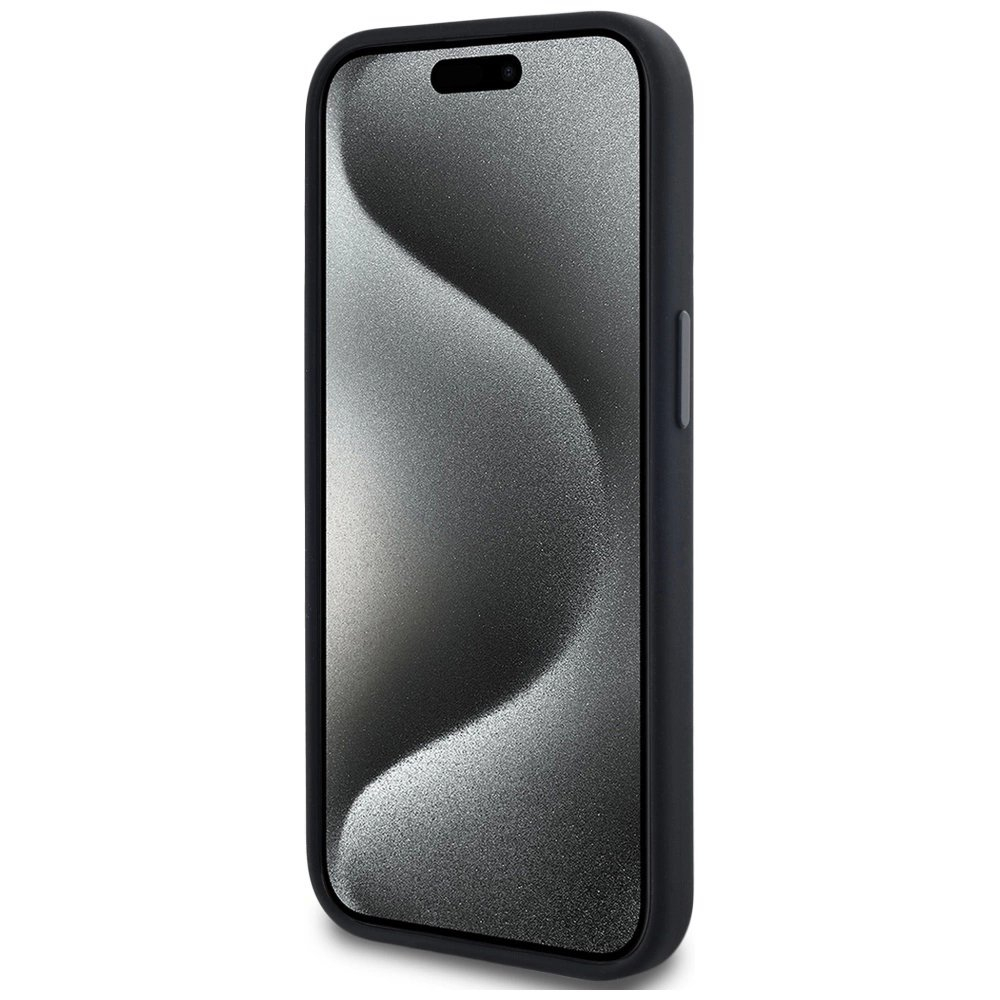 Karl Lagerfeld Silikoninis Shadow Metal Initial MagSafe Dėklas skirtas iPhone 15 Juodas 4 Karl Lagerfeld Silikoninis Shadow Metal Initial MagSafe Dėklas skirtas iPhone 15 Juodas 4