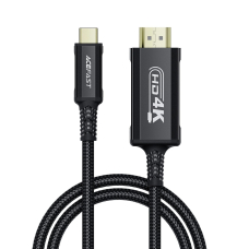 Acefast C1-10 USB-C į HDMI kabelis 1.8 m – juodas