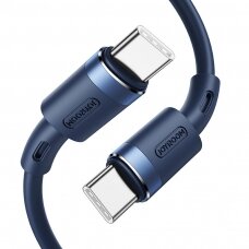 Kabelis Joyroom USB Type C - USB Type C PD 60W 1.2m Mėlynas (S-1230N9)