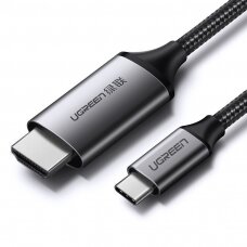 Kabelis ugreen MM142 USB-C to HDMI 1.5m juodas