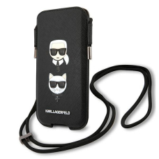 Dėklas Karl Lagerfeld Handbag Choupette Head KLHCP12LOPHKCK Juodas