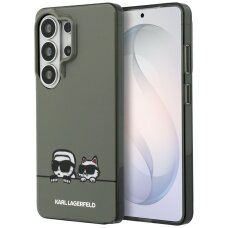 Samsung Galaxy S26 Ultra Karl Lagerfeld IML Peekaboo Karl & Choupette MagSafe dėklas – juodas