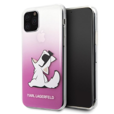 Originalus Karl Lagerfeld Dėklas Klhcn58Cfnrcpi Iphone 11 Pro Hardcase Rožinis Choupette Fun