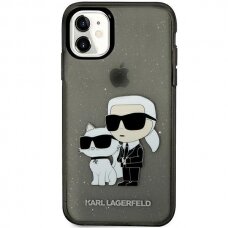 Dėklas Karl Lagerfeld Choupette KLHCN61HNKCTGK iPhone 11 / Xr Juodas