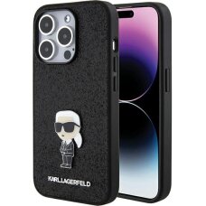 iPhone 15 Pro Karl Lagerfeld dėklas – juodas