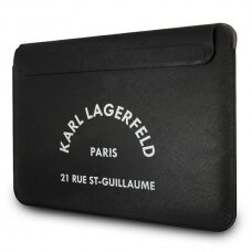 Dėklas Karl Lagerfeld Sleeve KLCS14RSGSFBK 13/14 Juodas
