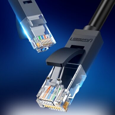 Kabelis Ugreen LAN Ethernet Cat. 6 5m Juodas (NW102) 14