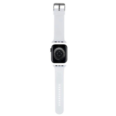 Apyrankė Karl Lagerfeld 3D Rubber Choupette Heads Strap for Apple Watch 38/40/41mm - Balta 1 Apyrankė Karl Lagerfeld 3D Rubber Choupette Heads Strap for Apple Watch 38/40/41mm - Balta 1