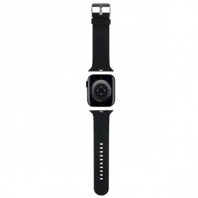 Apyrankė Karl Lagerfeld 3D Rubber Karl Head strap for Apple Watch 38/40/41mm - Juodas 1 Apyrankė Karl Lagerfeld 3D Rubber Karl Head strap for Apple Watch 38/40/41mm - Juodas 1