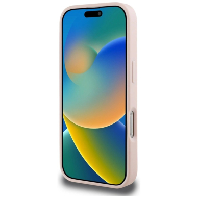iPhone 16 Pro Max – Karl Lagerfeld 3D Rubber Monogram & Choupette dėklas - Rožinis 4